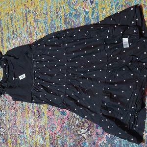 Old Navy Black embroidery dress plus size 2x NWT